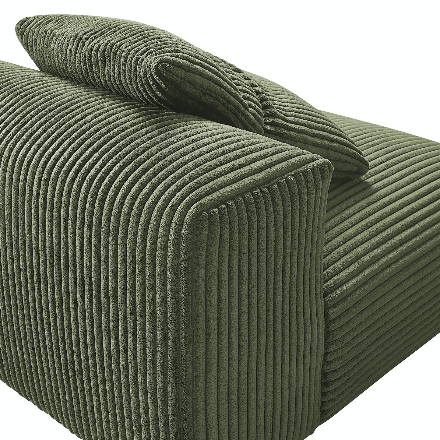 Solace Modular Upholstered Armless Chair by Modway