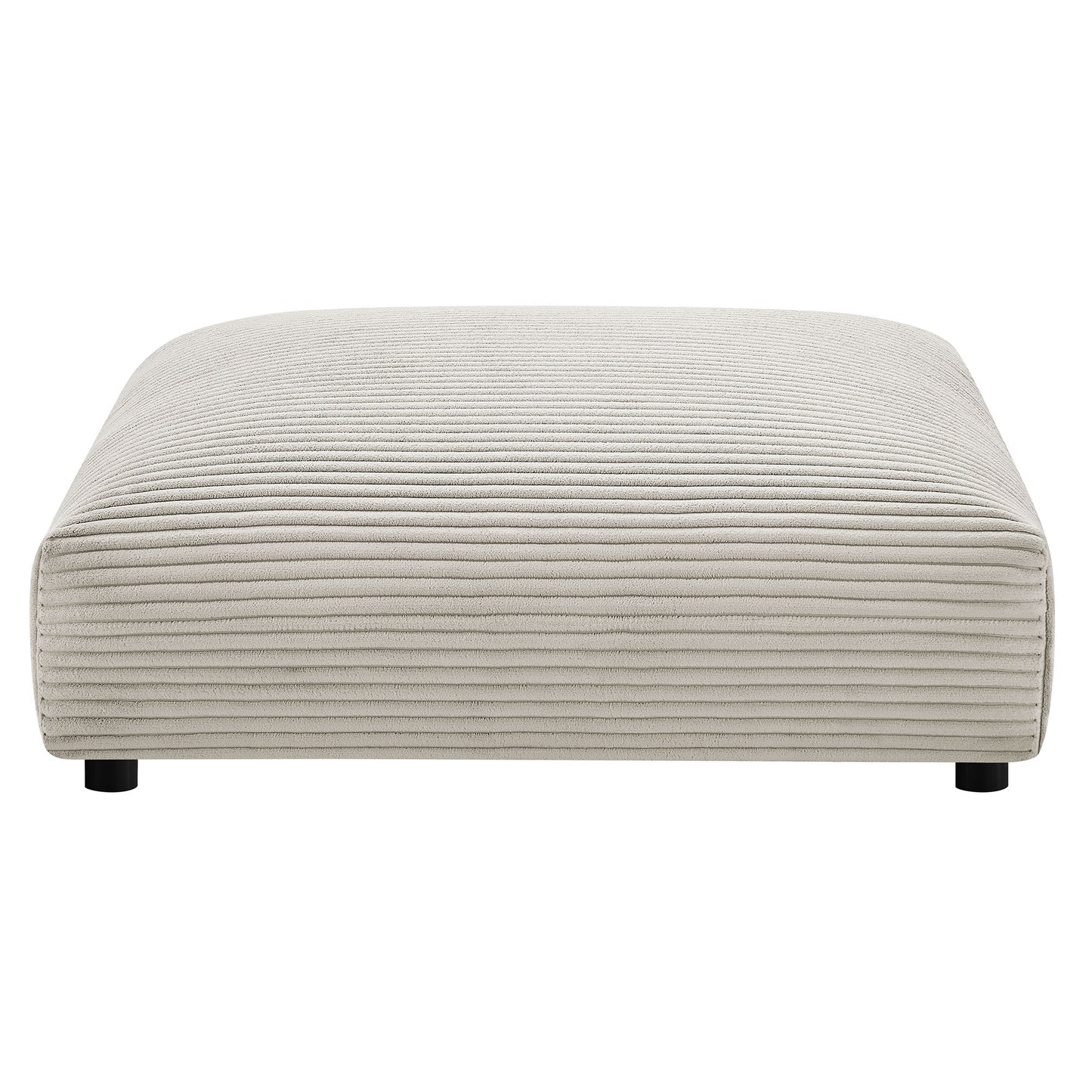 Solace Modular Corduroy Upholstered Ottoman