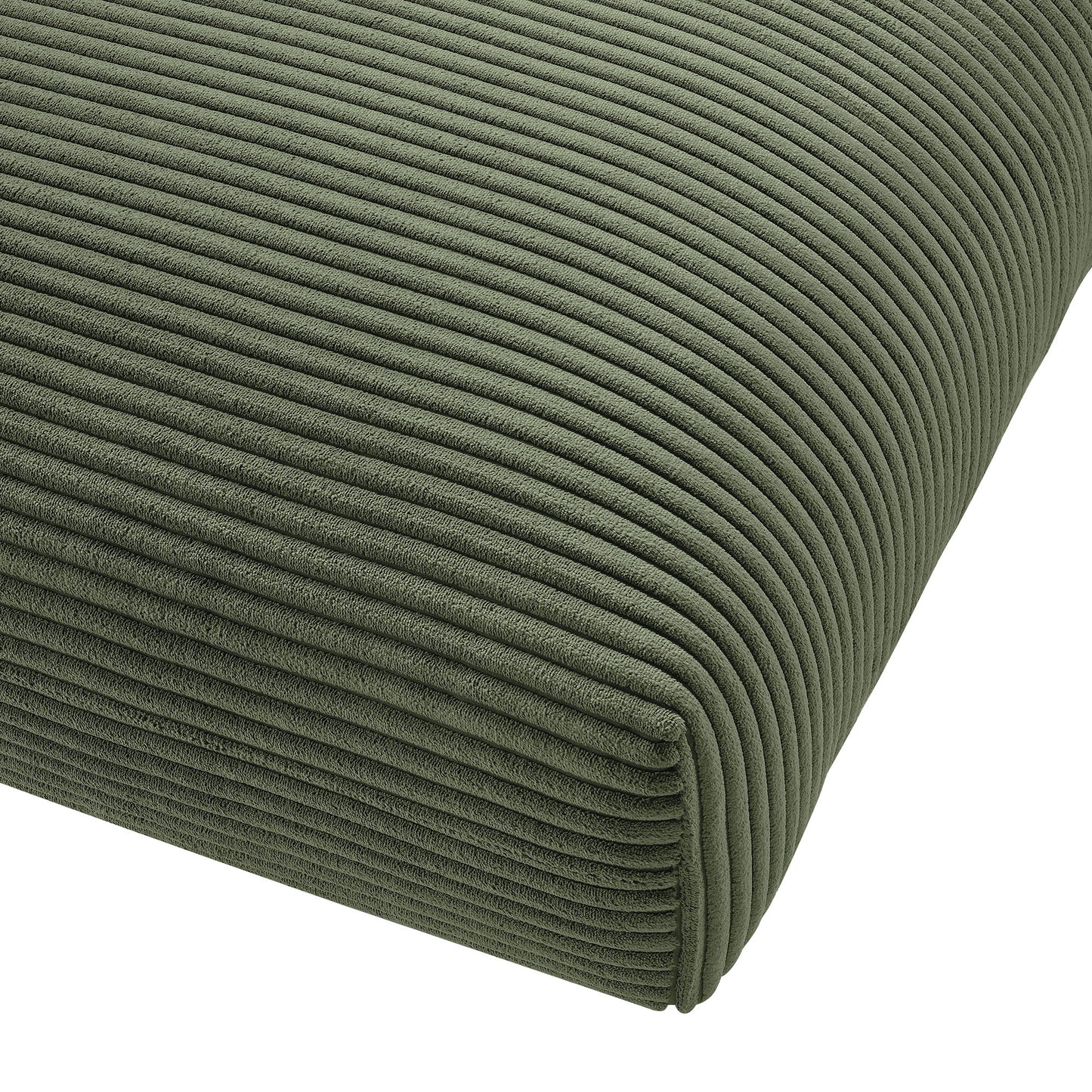 Solace Modular Corduroy Upholstered Ottoman
