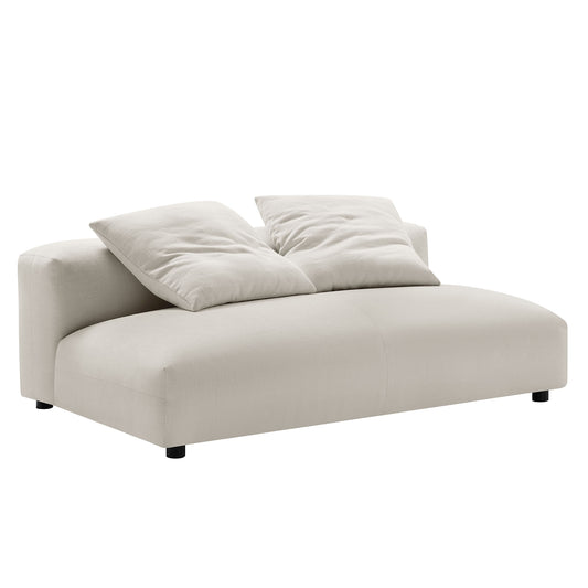 Solace Modular Upholstered Armless Loveseat by Modway