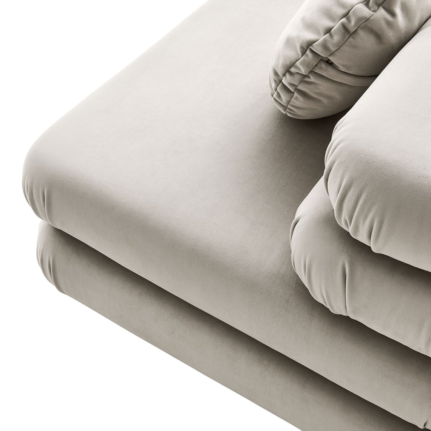 Jubilee Modular Performance Velvet Armless Chair by Modway