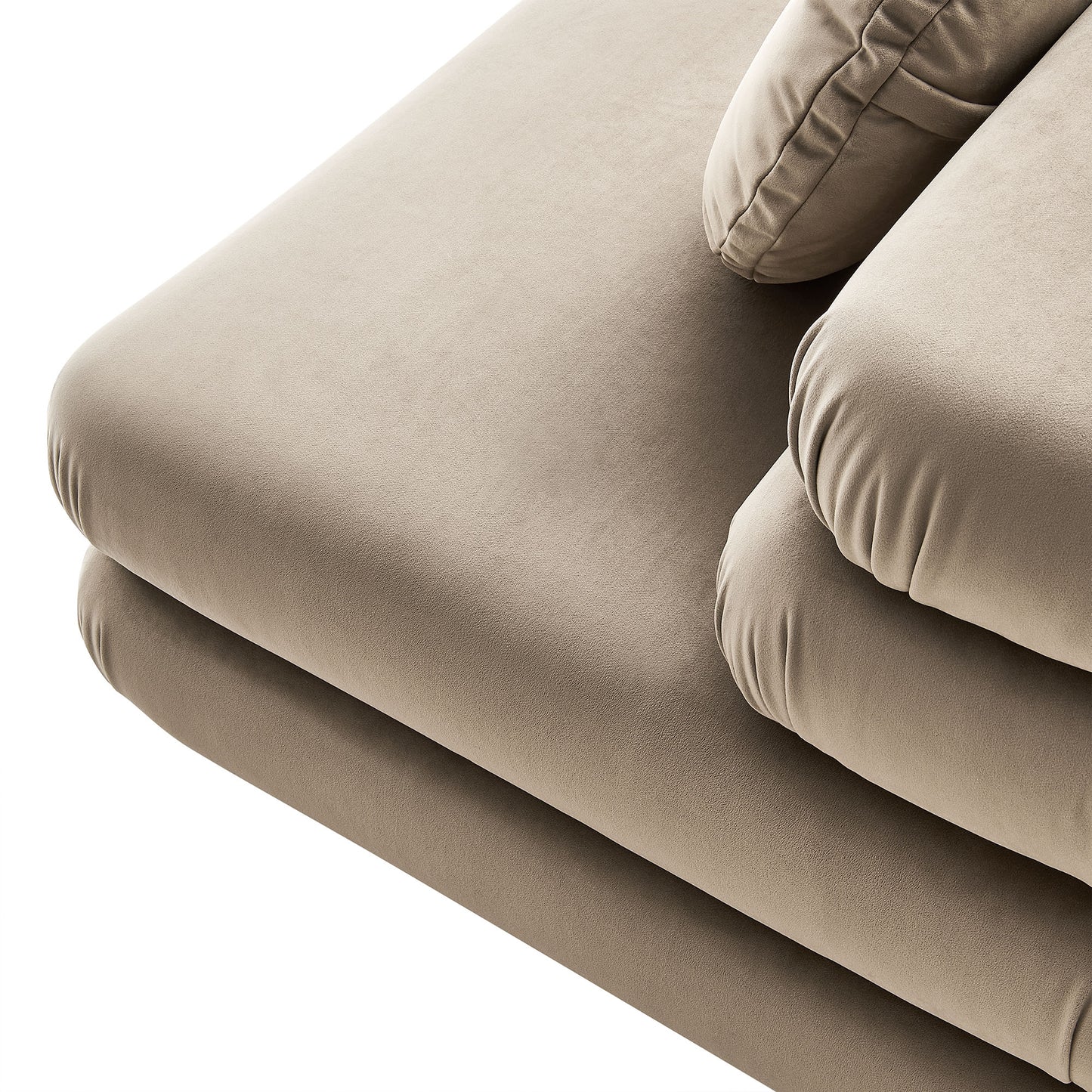 Jubilee Modular Performance Velvet Armless Chair by Modway