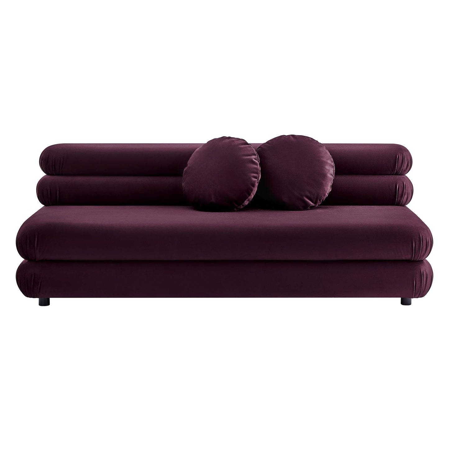 Jubilee Modular Performance Velvet Armless Loveseat by Modway