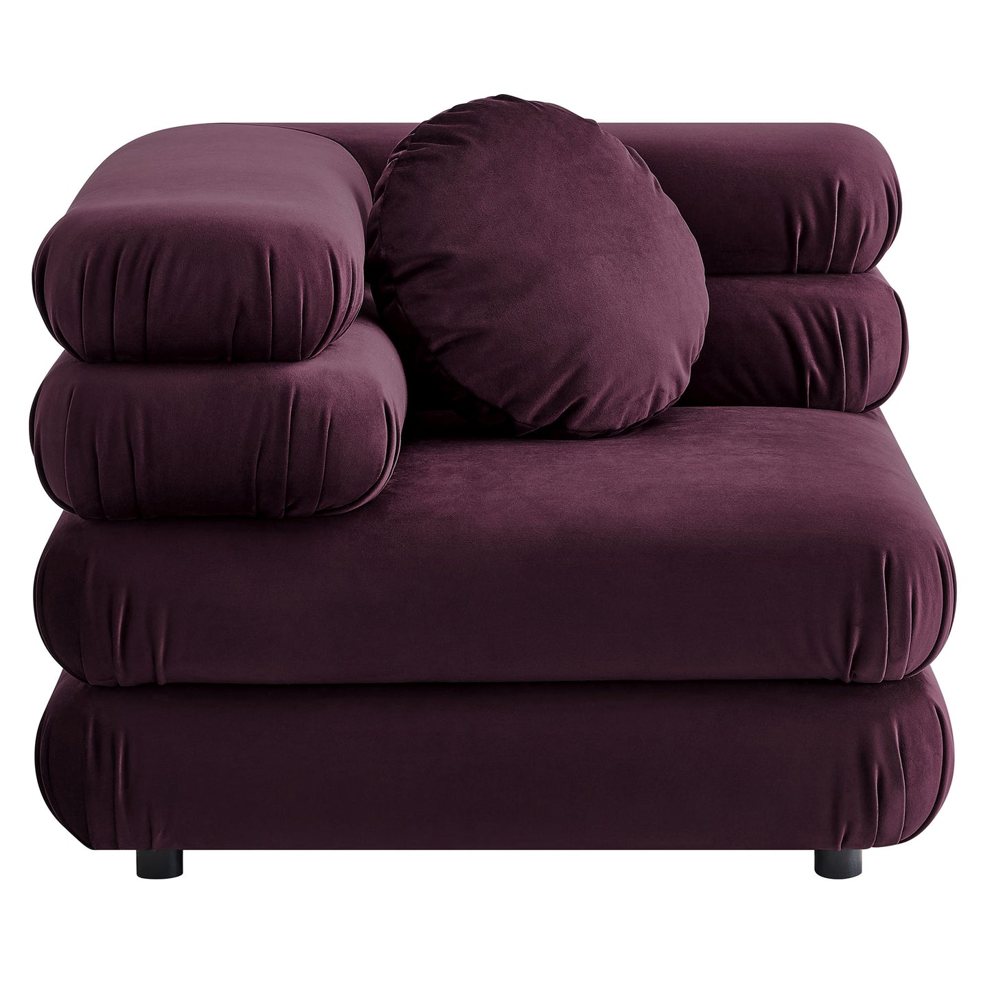 Jubilee Modular Performance Velvet Corner Chair by Modway