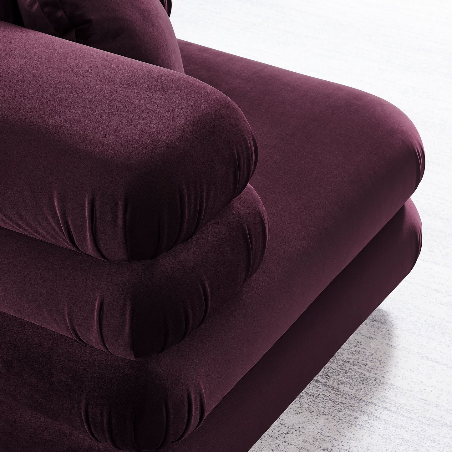 Jubilee Modular Performance Velvet Corner Chair by Modway