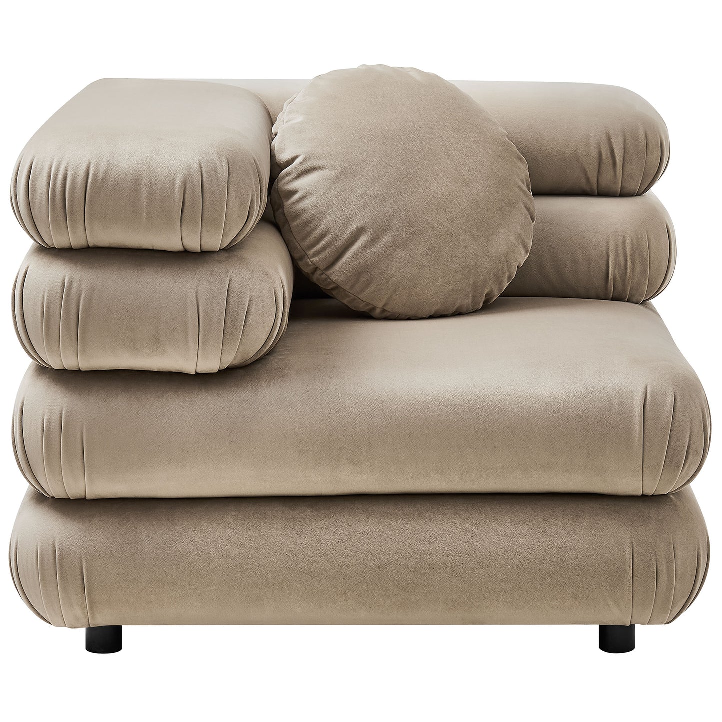 Jubilee Modular Performance Velvet Corner Chair by Modway