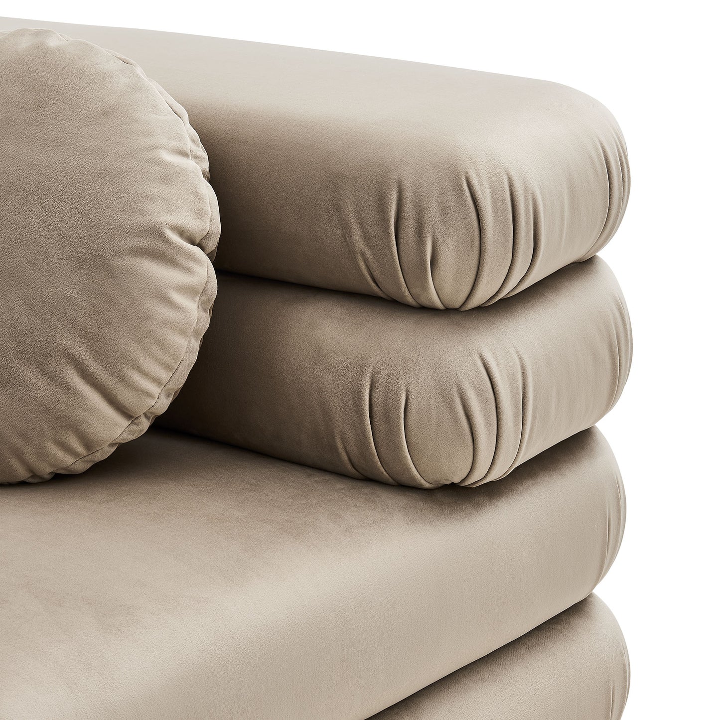 Jubilee Modular Performance Velvet Corner Chair by Modway