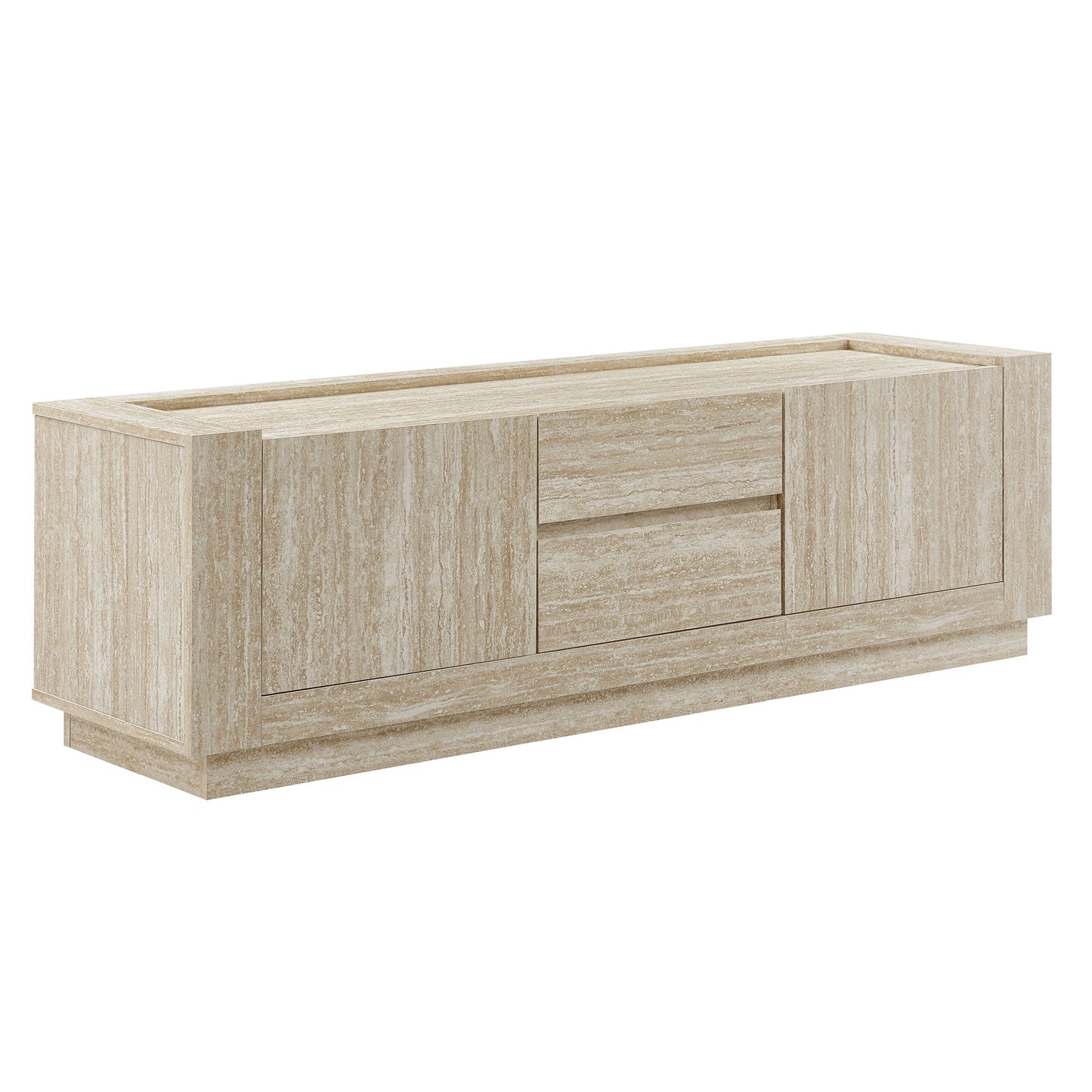Hollis 59" Travertine TV Stand by Modway EEI-6907-TRA