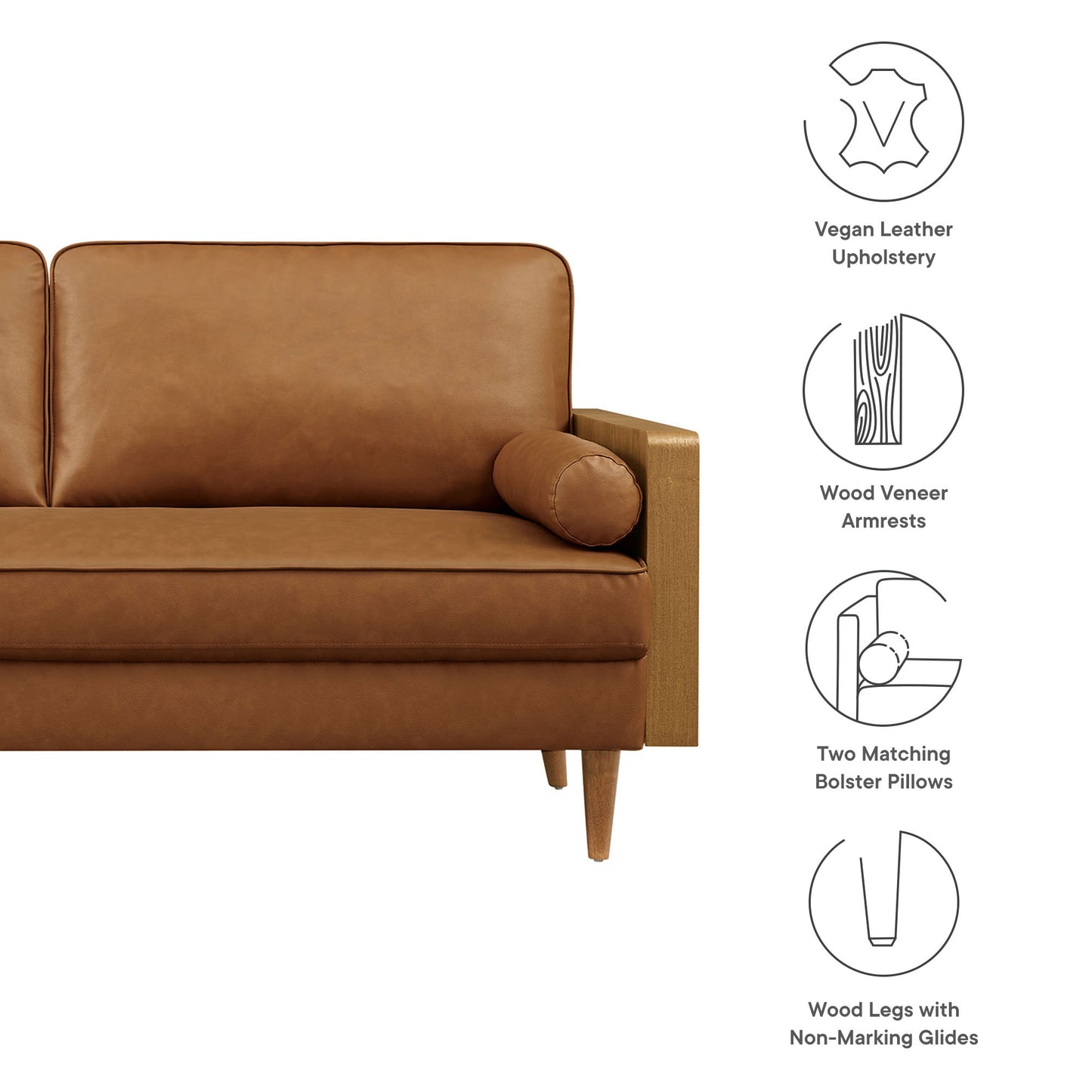 Kellan Upholstered Sofa Collection by Modway