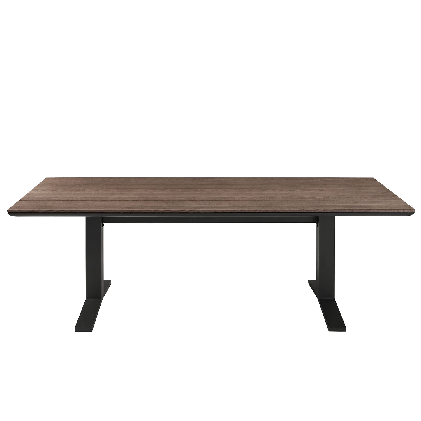 Gavelston 91" Outdoor Patio Aluminum Dining Table by Modway