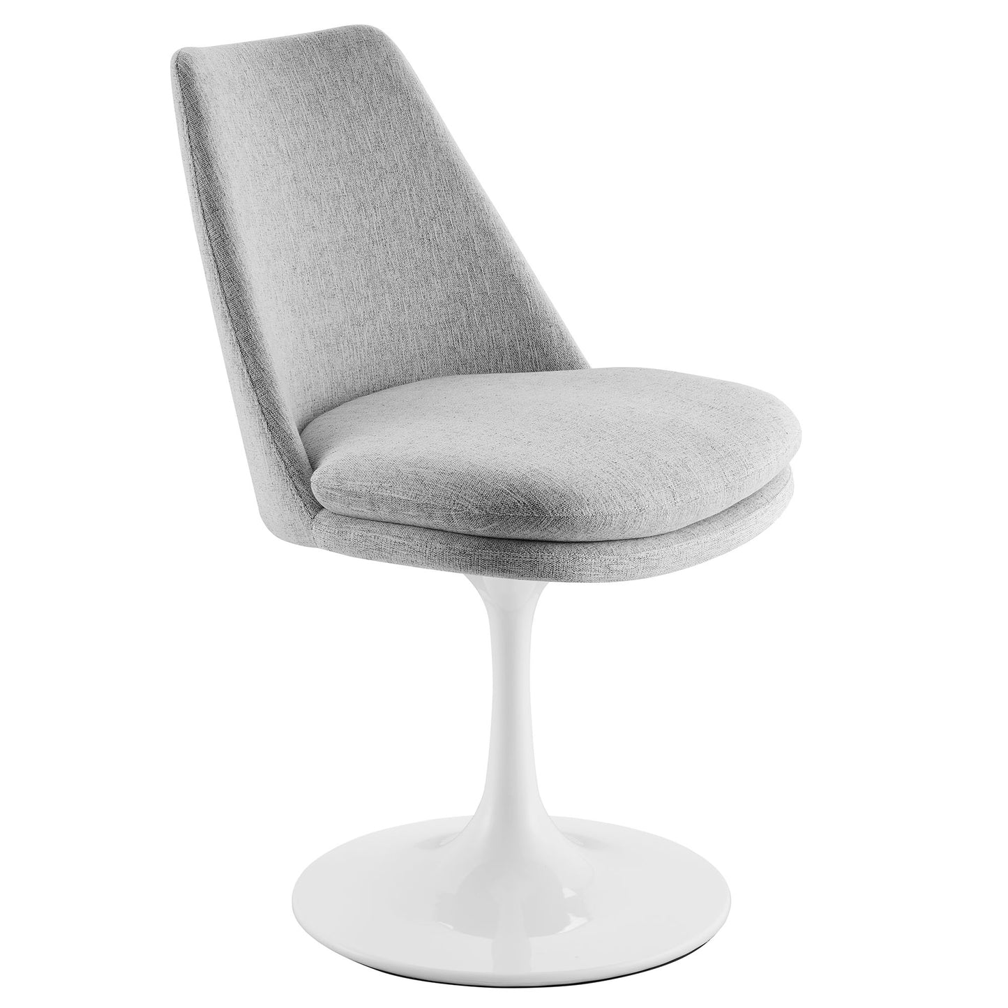 Lippa Upholstered Swivel Dining Chair by Modway EEI-6953
