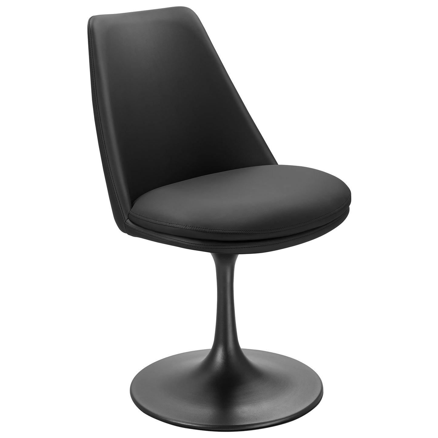 Lippa Vegan Leather Swivel Dining Chair by Modway EEI-6955
