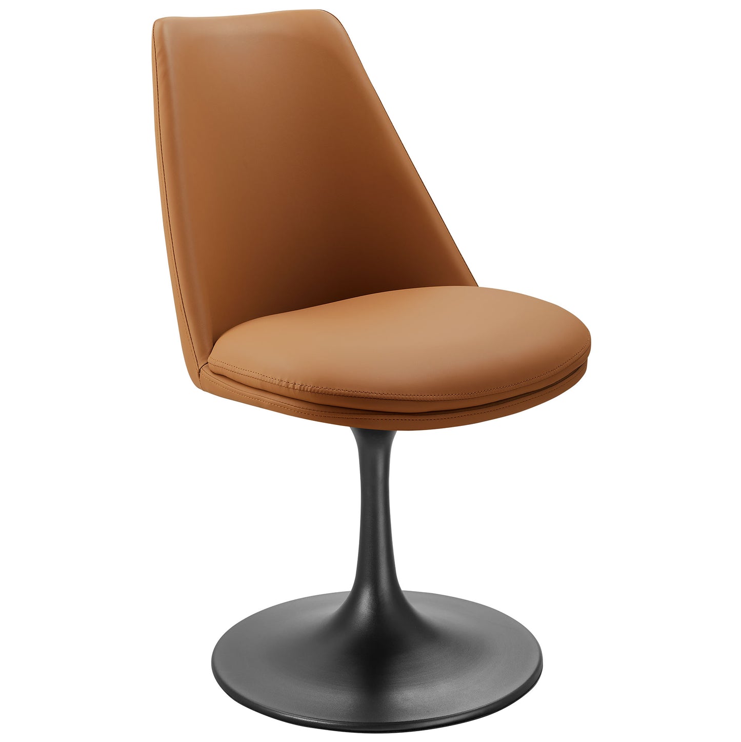 Lippa Vegan Leather Swivel Dining Chair by Modway EEI-6955