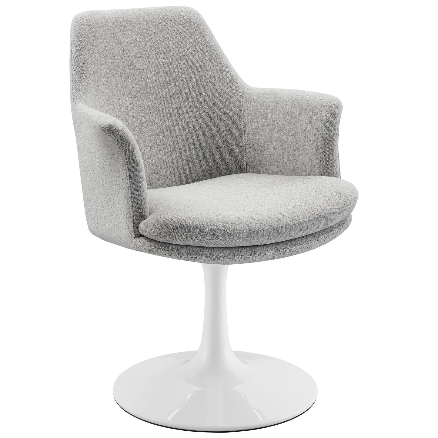 Lippa Swivel Dining Upholstered Armchair by Modway