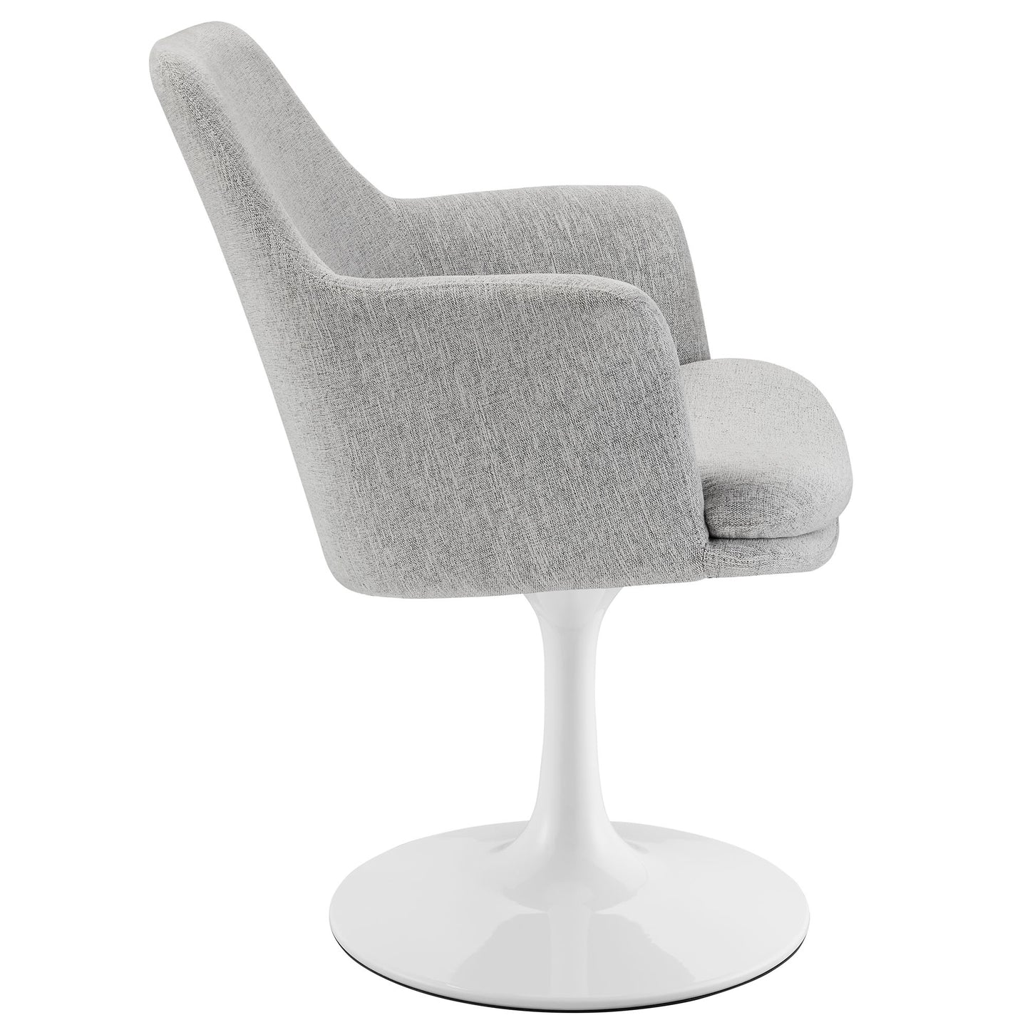 Lippa Swivel Dining Upholstered Armchair by Modway