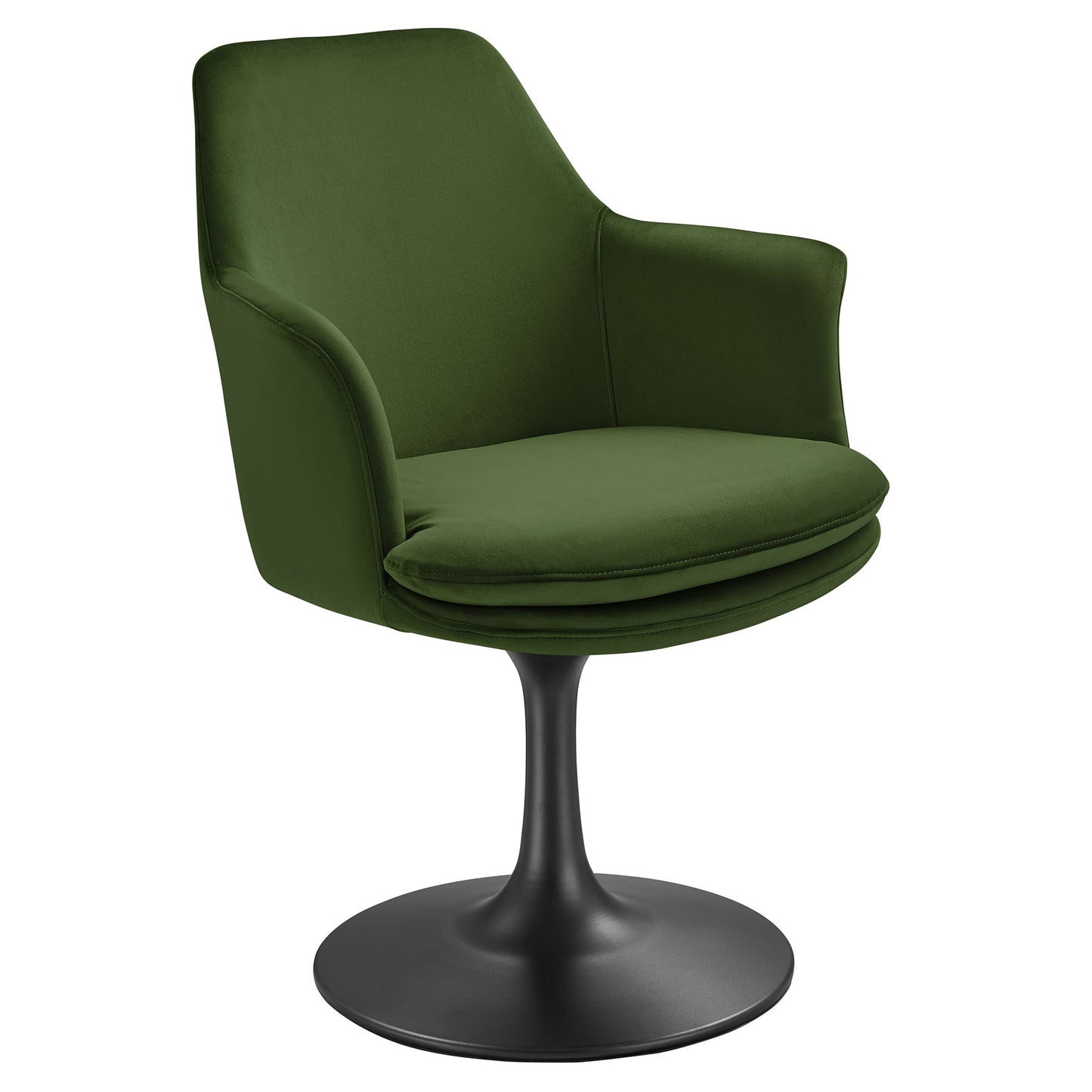 Lippa Performance Velvet Swivel Dining Armchair by Modway EEI-6957