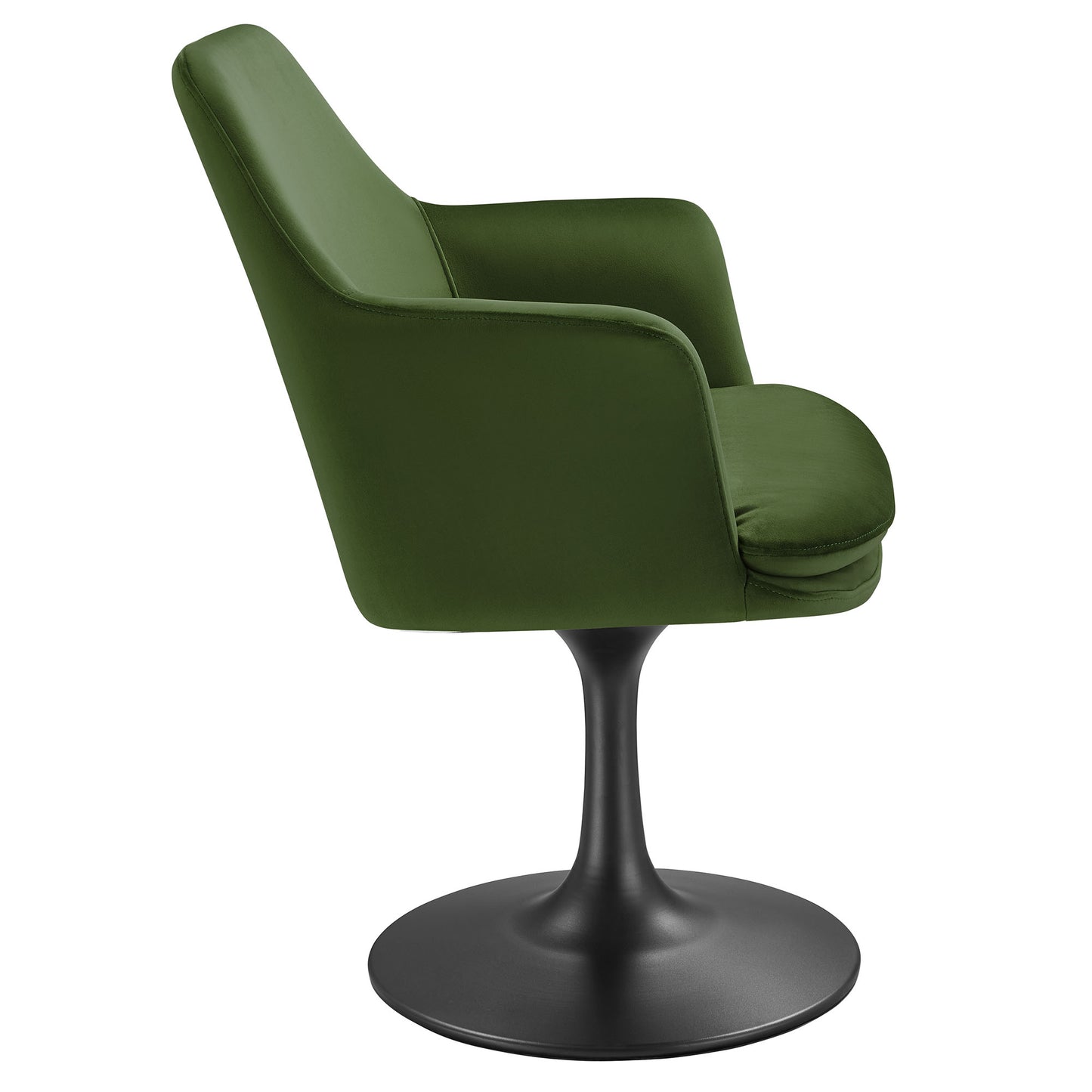 Lippa Performance Velvet Swivel Dining Armchair by Modway EEI-6957