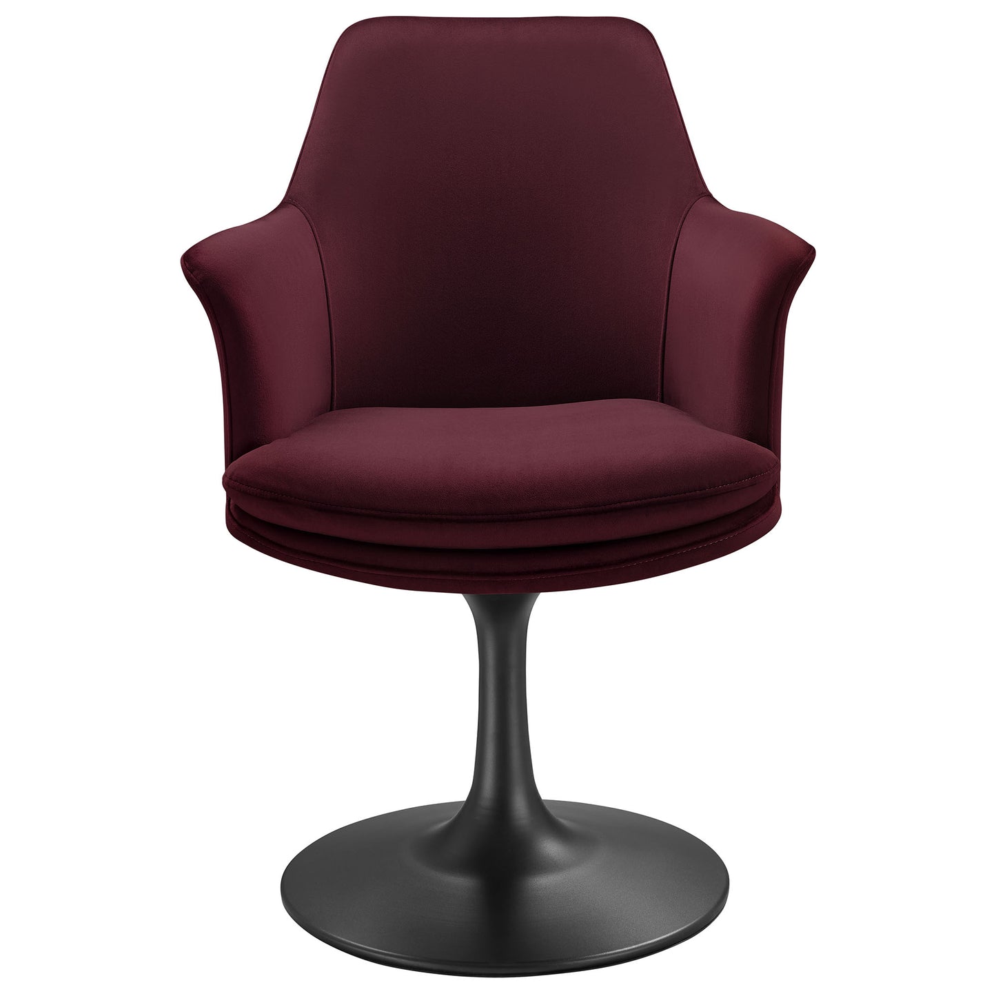 Lippa Performance Velvet Swivel Dining Armchair by Modway EEI-6957