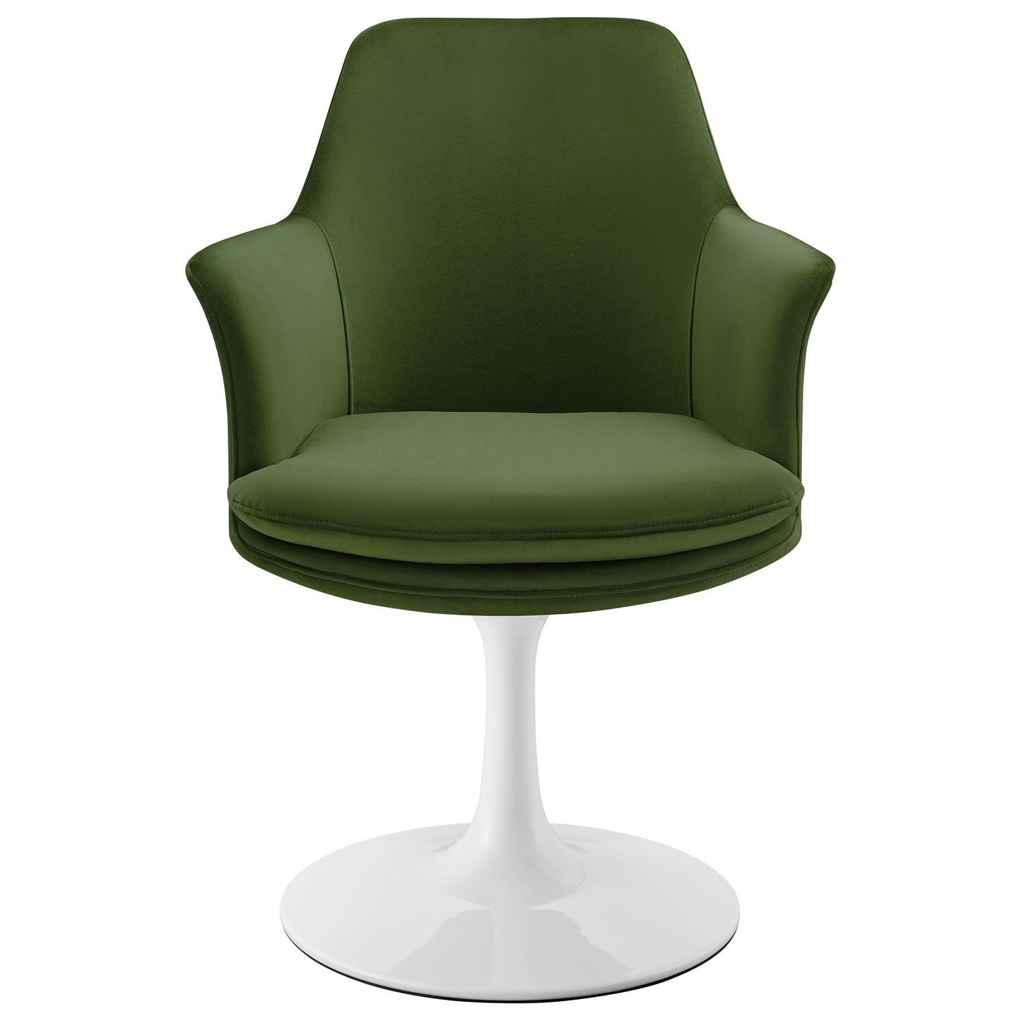 Lippa Performance Velvet Swivel Dining Armchair by Modway EEI-6957