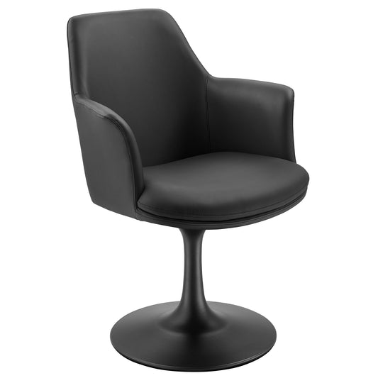 Lippa Vegan Leather Swivel Dining Armchair by Modway EEI-6958