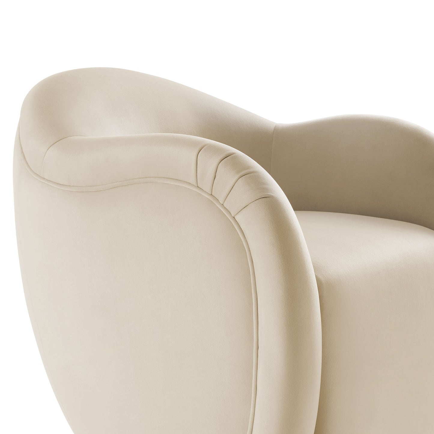 Compose Performance Velvet Swivel and Accent Chair by Modway