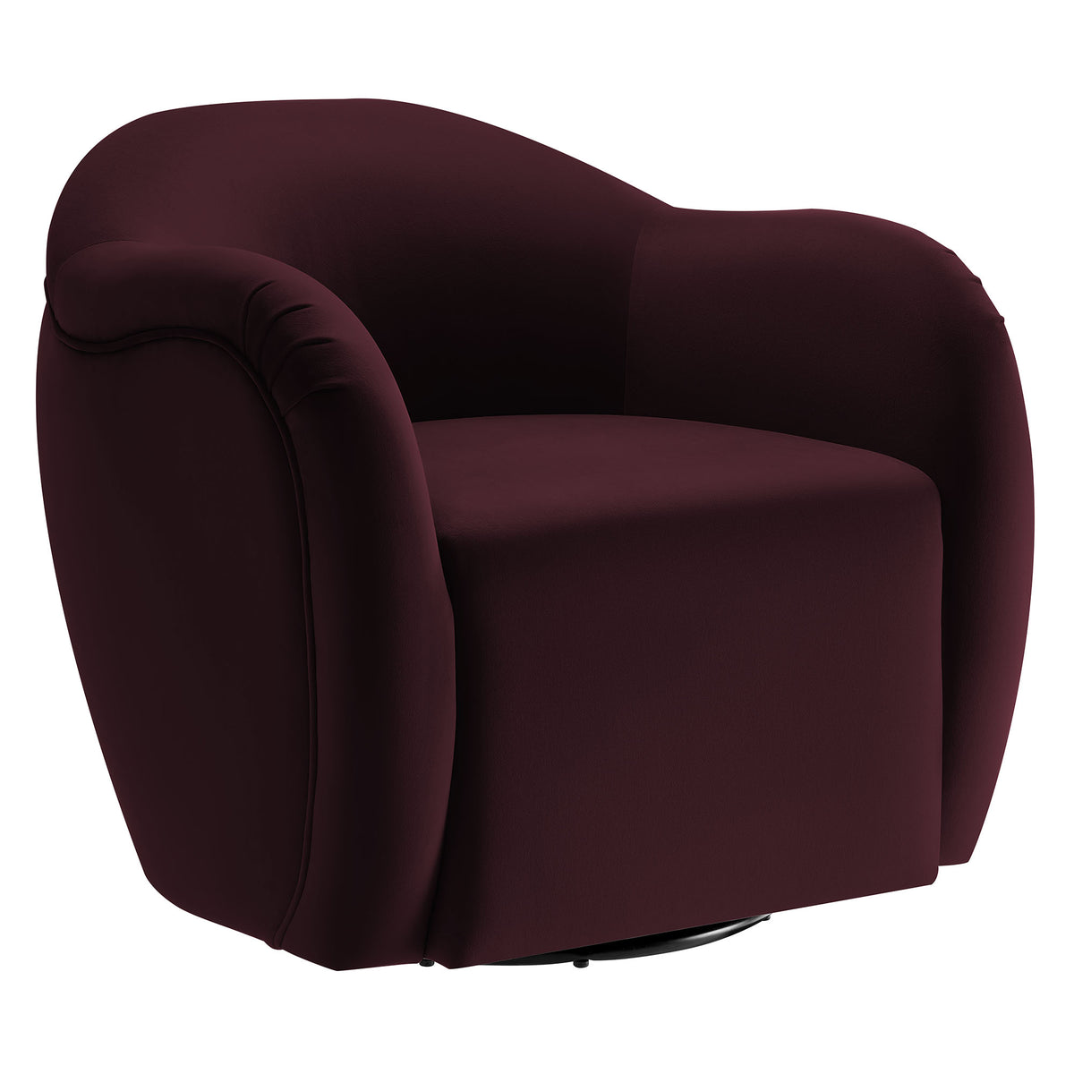 Compose Performance Velvet Swivel and Accent Chair