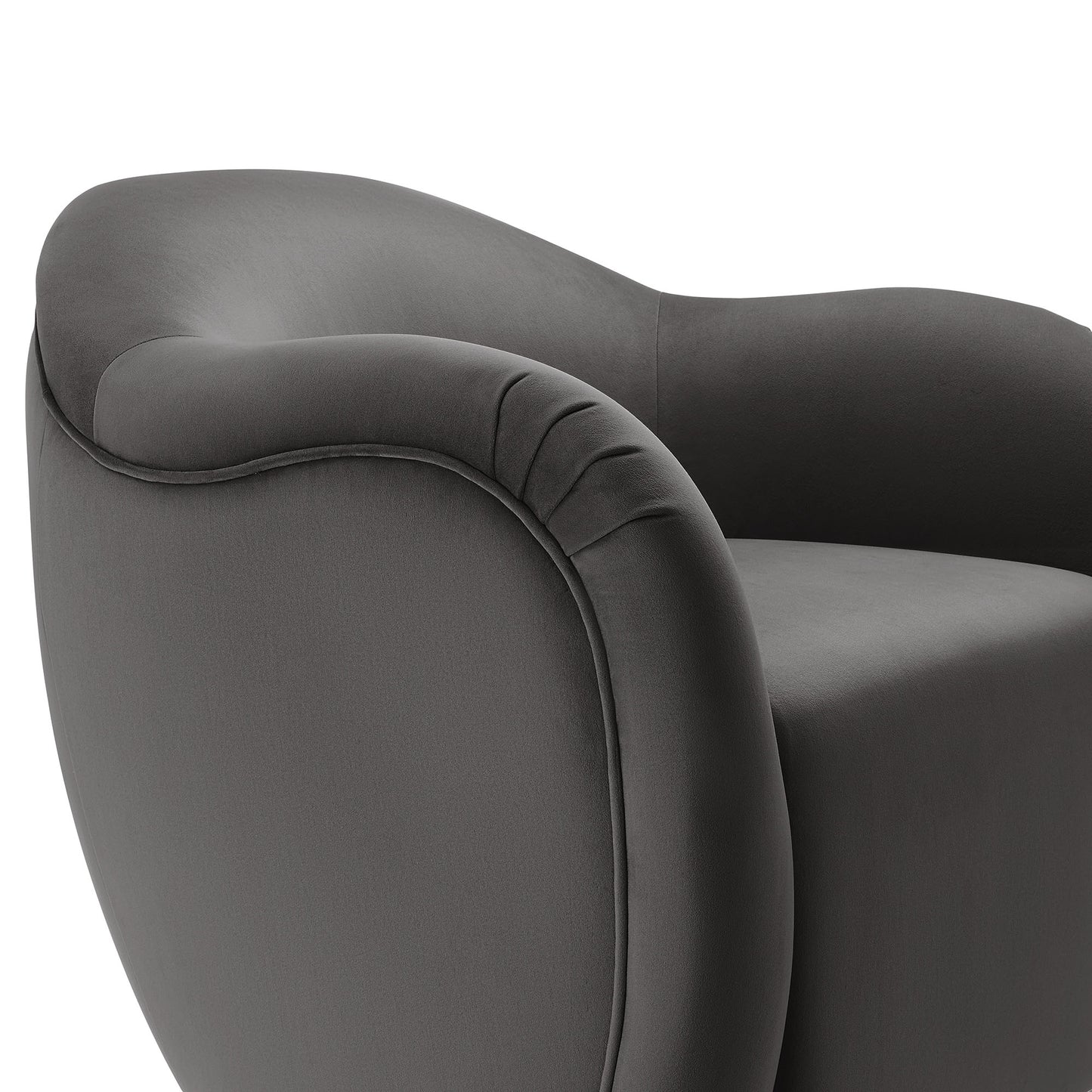 Compose Performance Velvet Swivel and Accent Chair by Modway