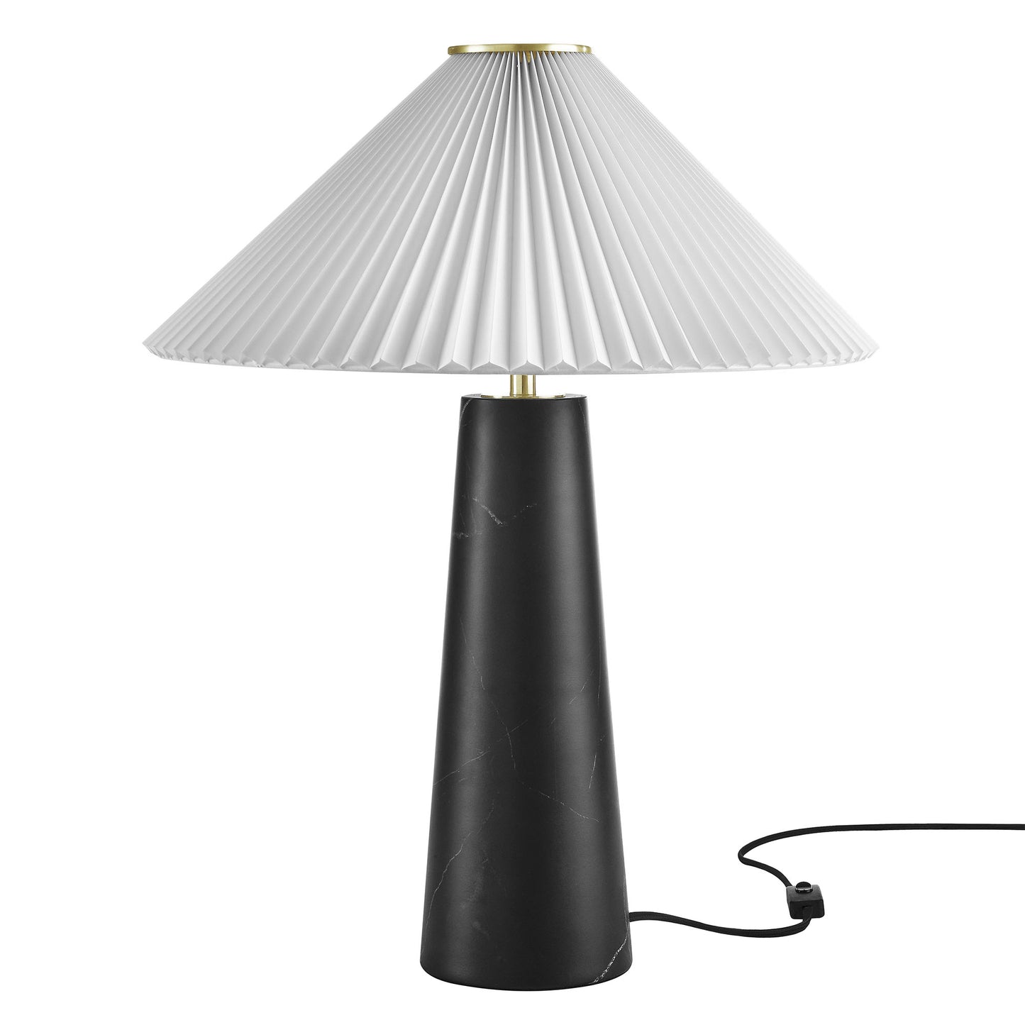 Nera Marble Table Lamp by Modway EEI-6963-BLK