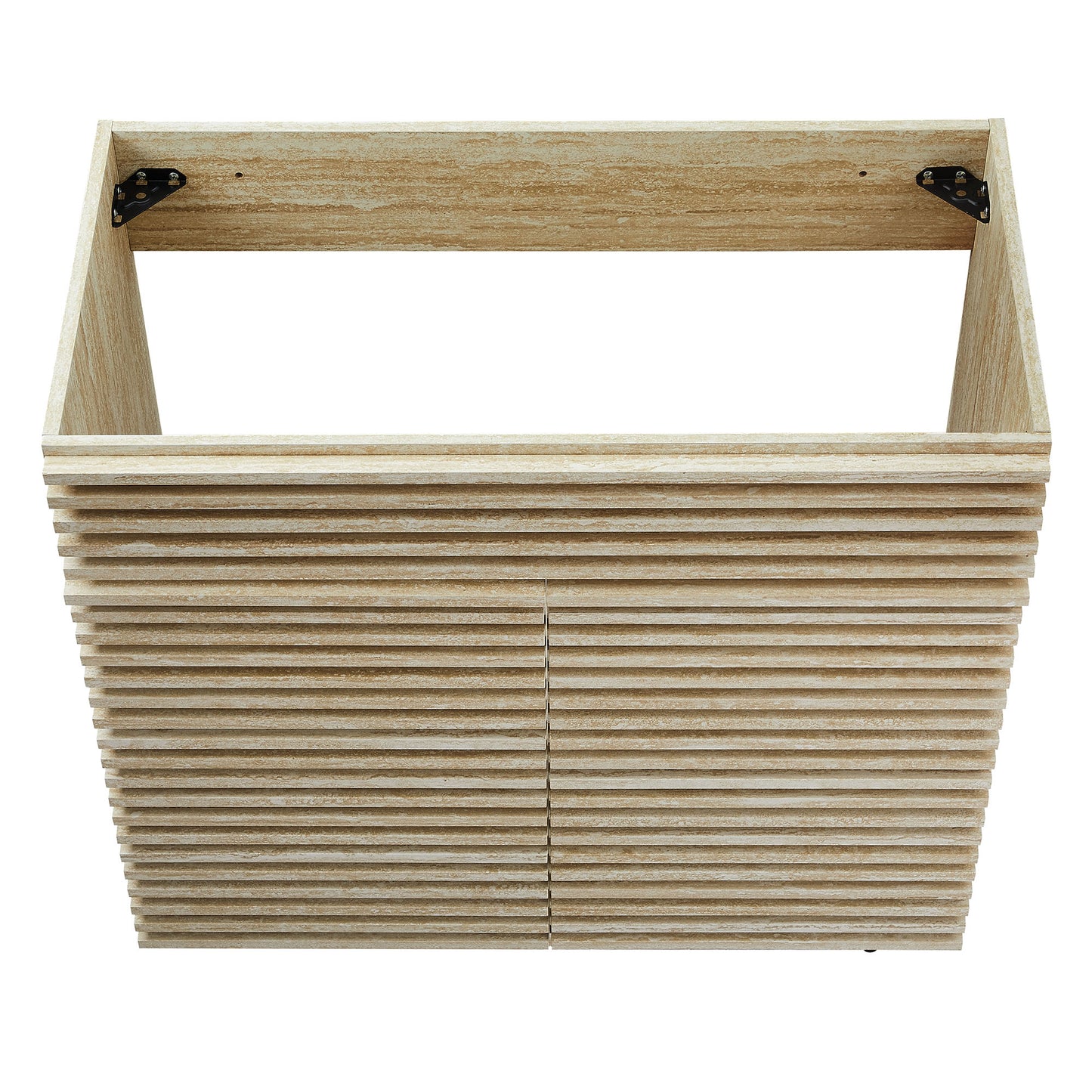 Render Faux Travertine Bathroom Vanity with Sink