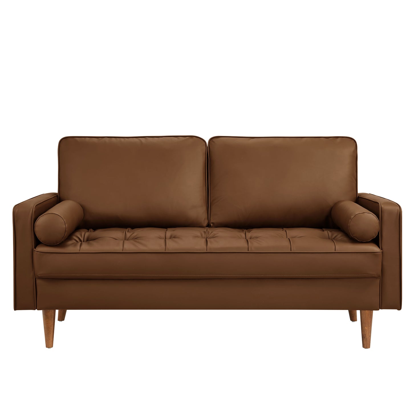 Valour Tufted Vegan Leather Loveseat by Modway EEI-6972