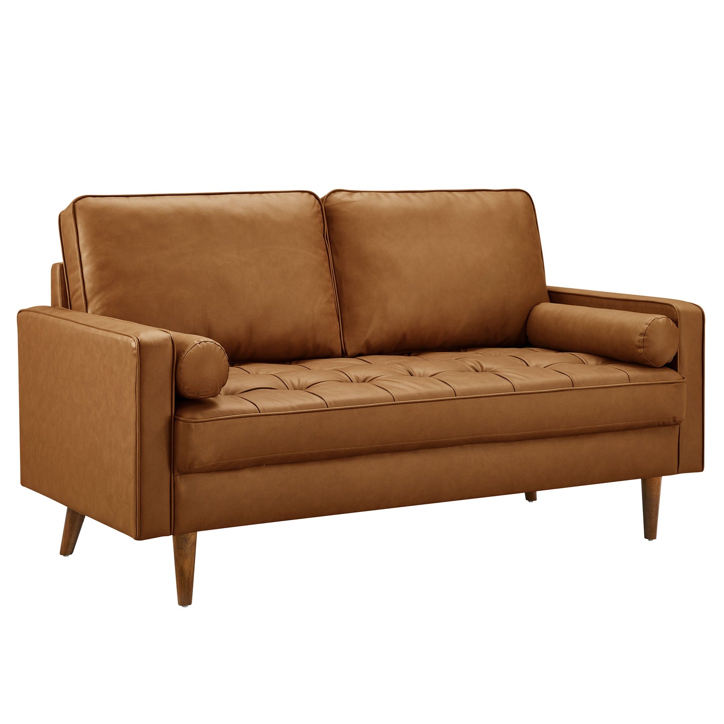Valour Tufted Vegan Leather Loveseat by Modway EEI-6972
