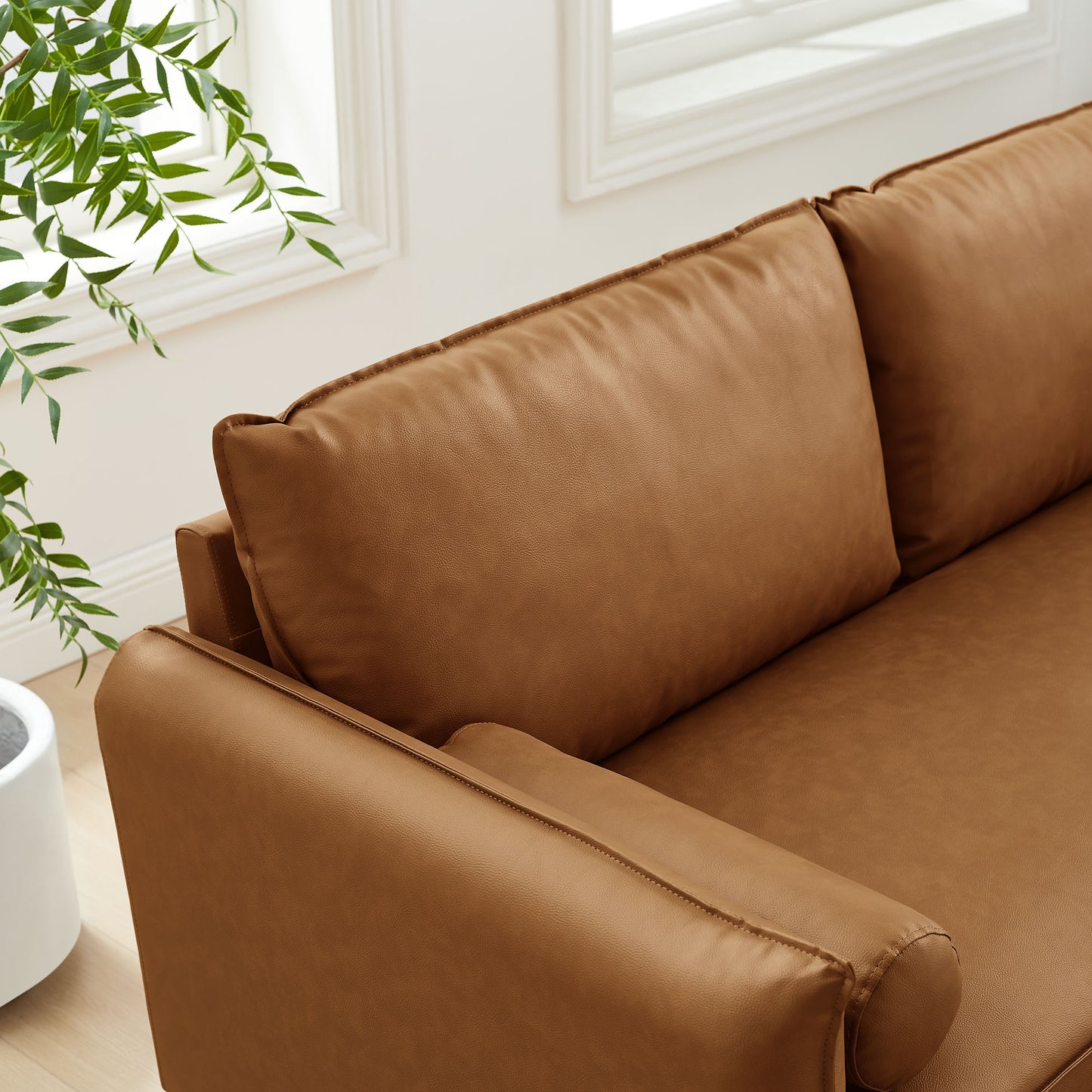 Revive Upholstered Vegan Leather Sofa by Modway EEI-6975