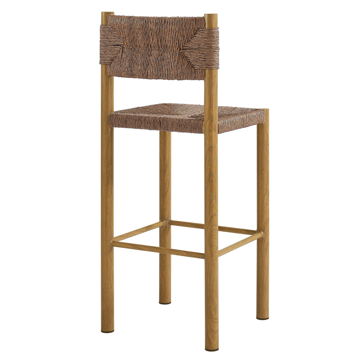 Parkland Outdoor Patio Rattan and Aluminum Stools Set of 2