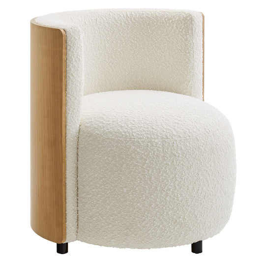 Solis Boucle Accent Chair by Modway EEI-6994-NAT-IVO
