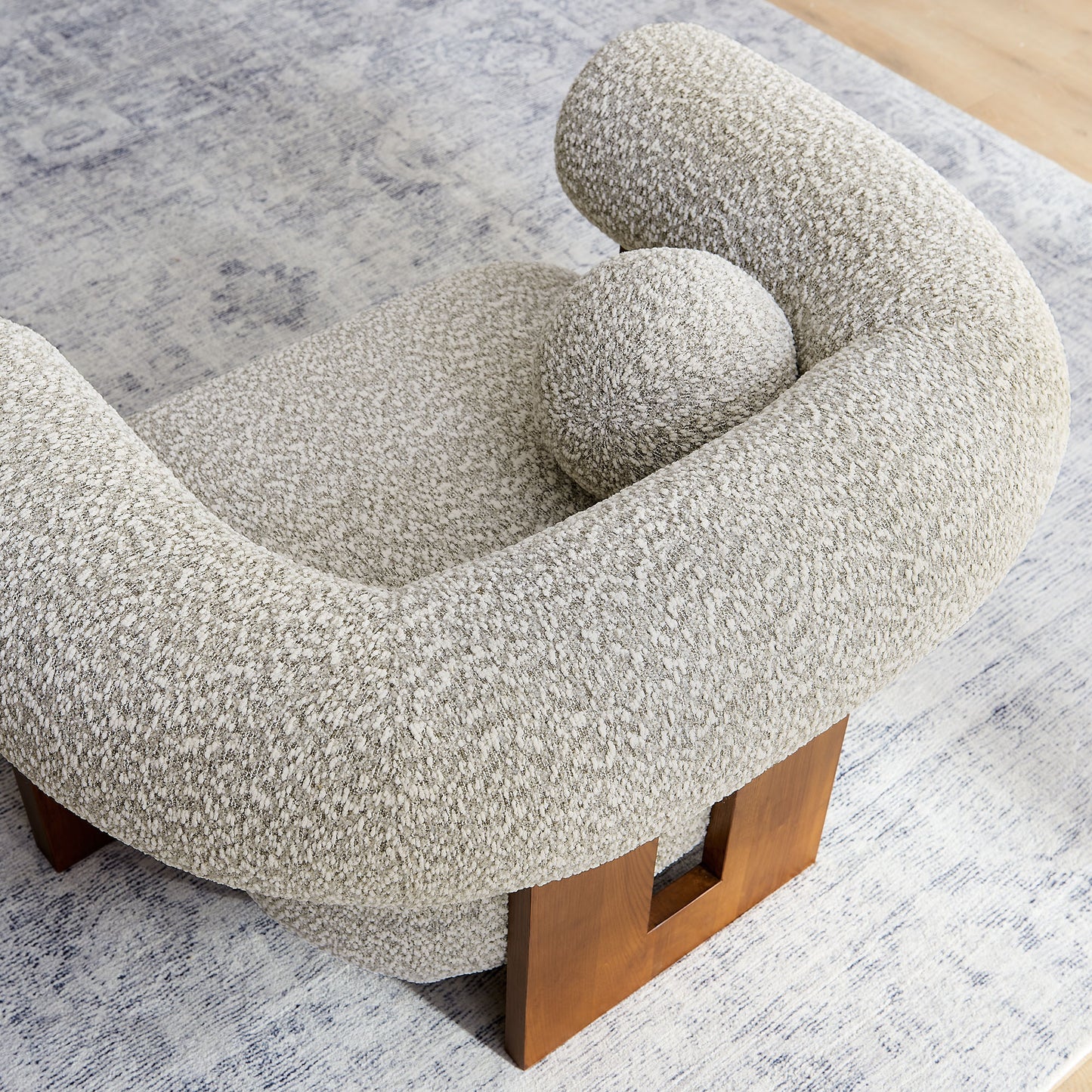Jace Boucle Accent Chair by Modway EEI-6996-RIV