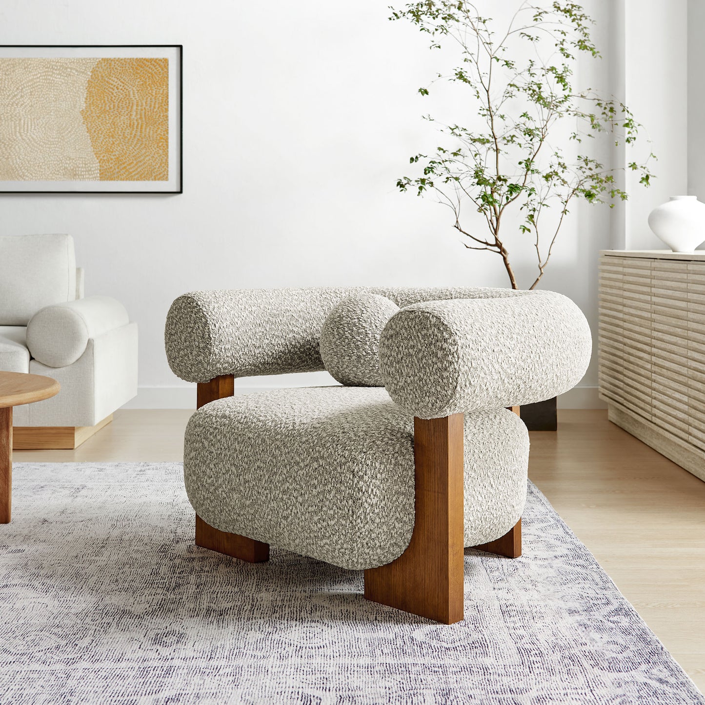 Jace Boucle Accent Chair by Modway EEI-6996-RIV