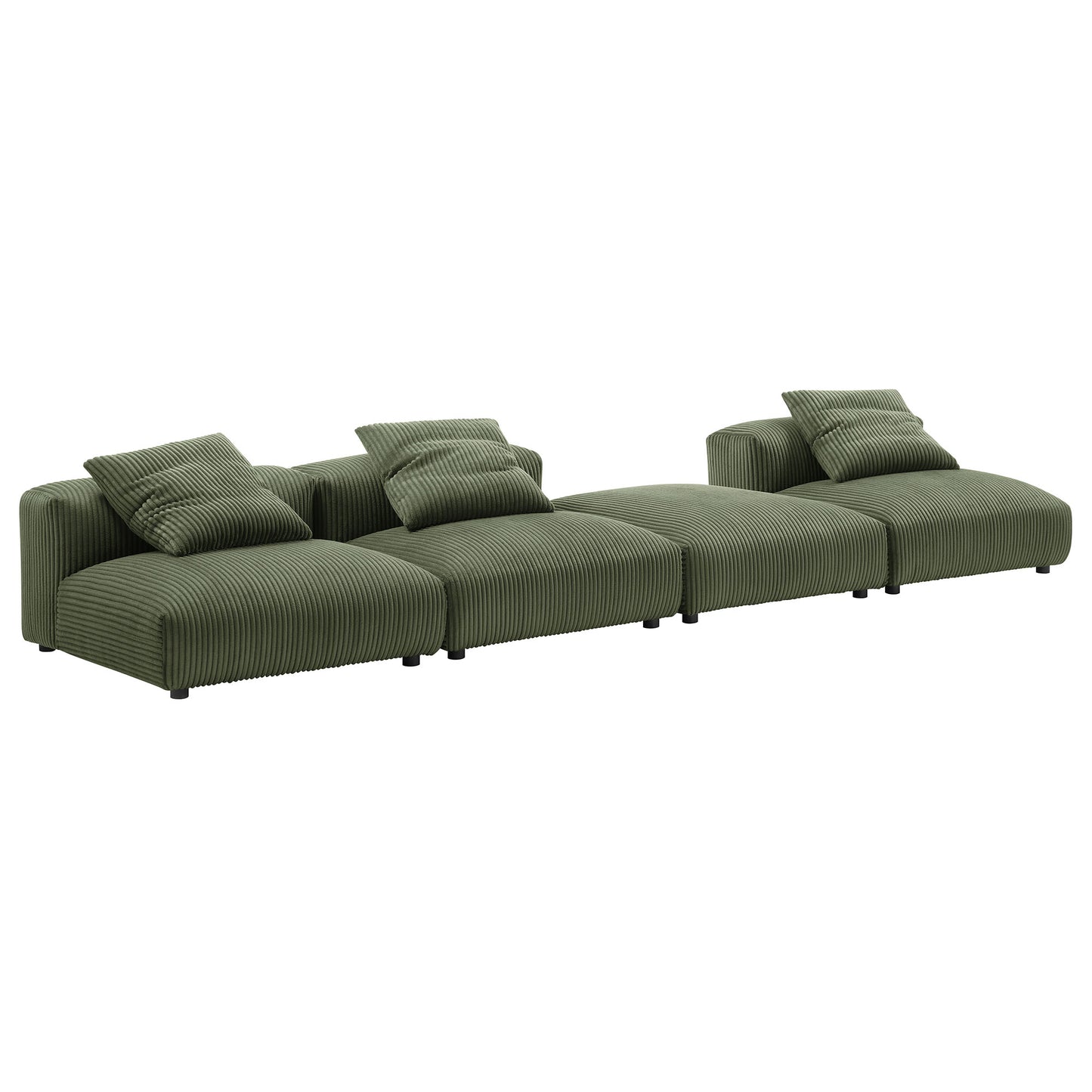 Solace 4-Piece Modular Upholstered Sectional Sofa