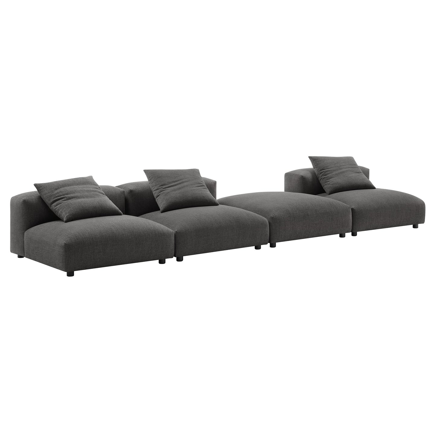 Solace 4-Piece Modular Upholstered Sectional Sofa