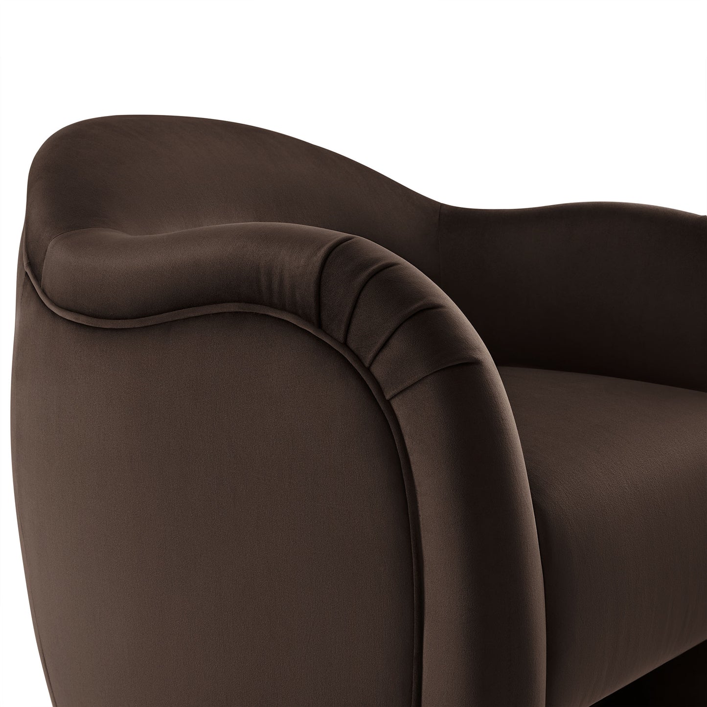 Compose Performance Velvet Swivel and Accent Chair by Modway