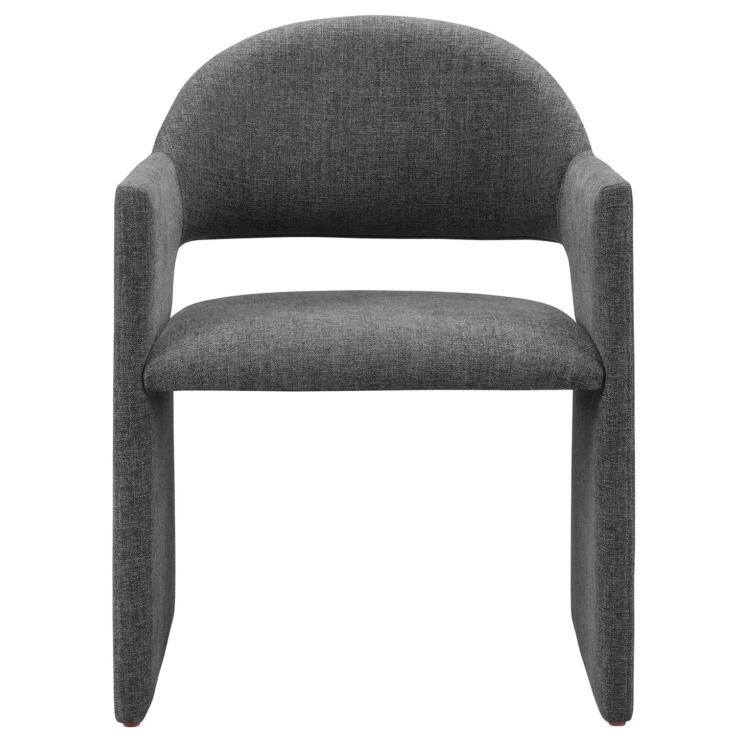 Talia Upholstered Fabric and Performance Velvet Dining Armchair by Modway
