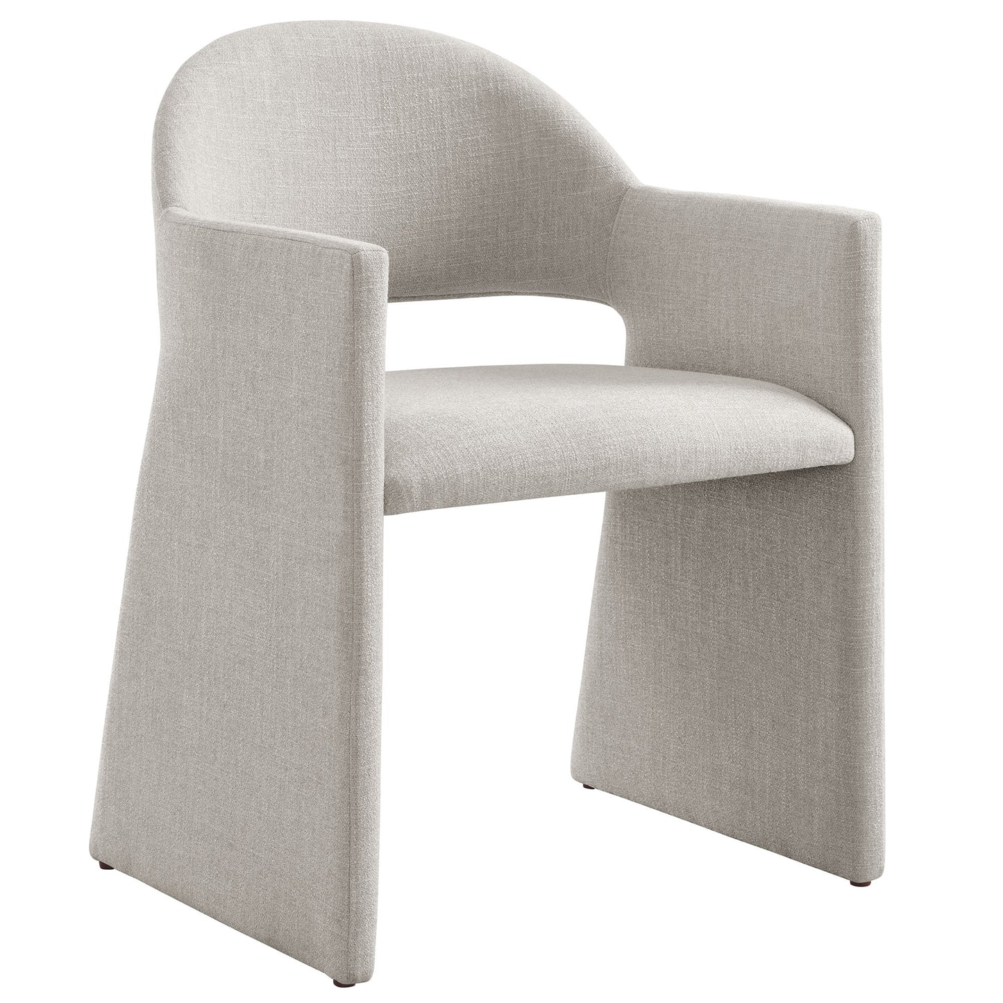 Talia Performance Velvet and Upholstered Fabric Dining Armchair