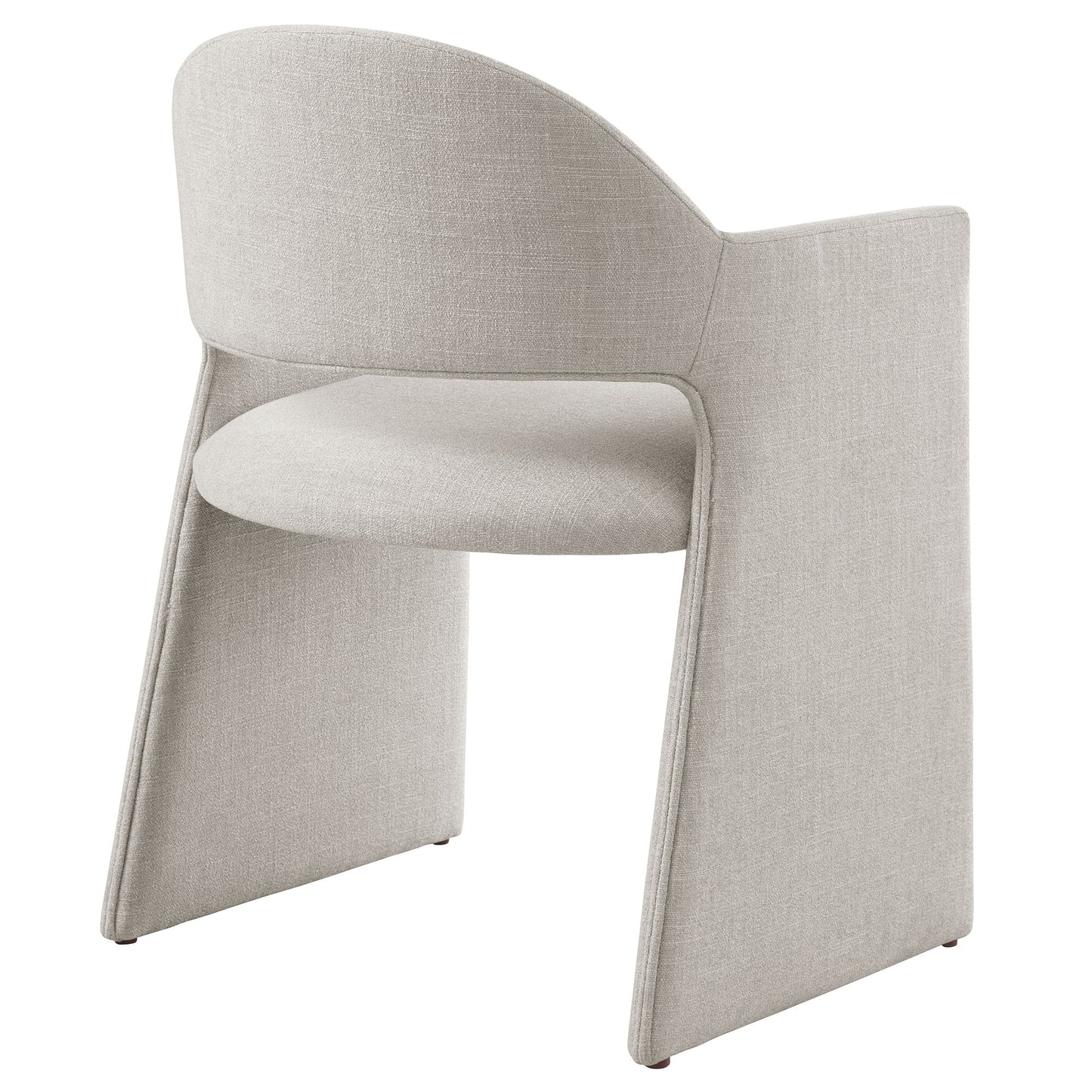 Talia Performance Velvet and Upholstered Fabric Dining Armchair