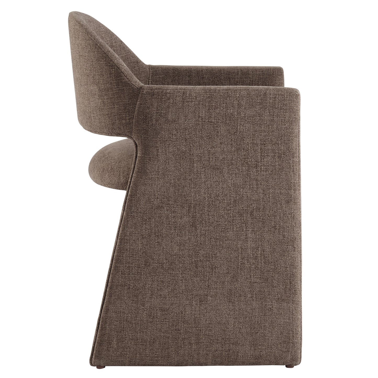 Talia Upholstered Fabric and Performance Velvet Dining Armchair by Modway