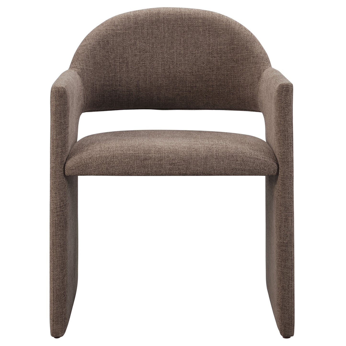 Talia Upholstered Fabric and Performance Velvet Dining Armchair by Modway