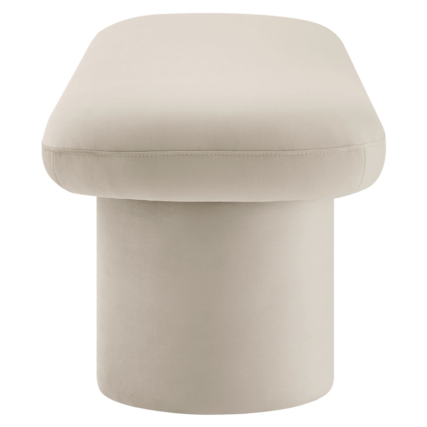 Orla Performance Velvet Bench by Modway EEI-7083-ALM