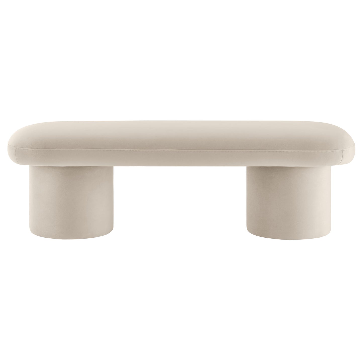 Orla Performance Velvet Bench by Modway EEI-7083-ALM