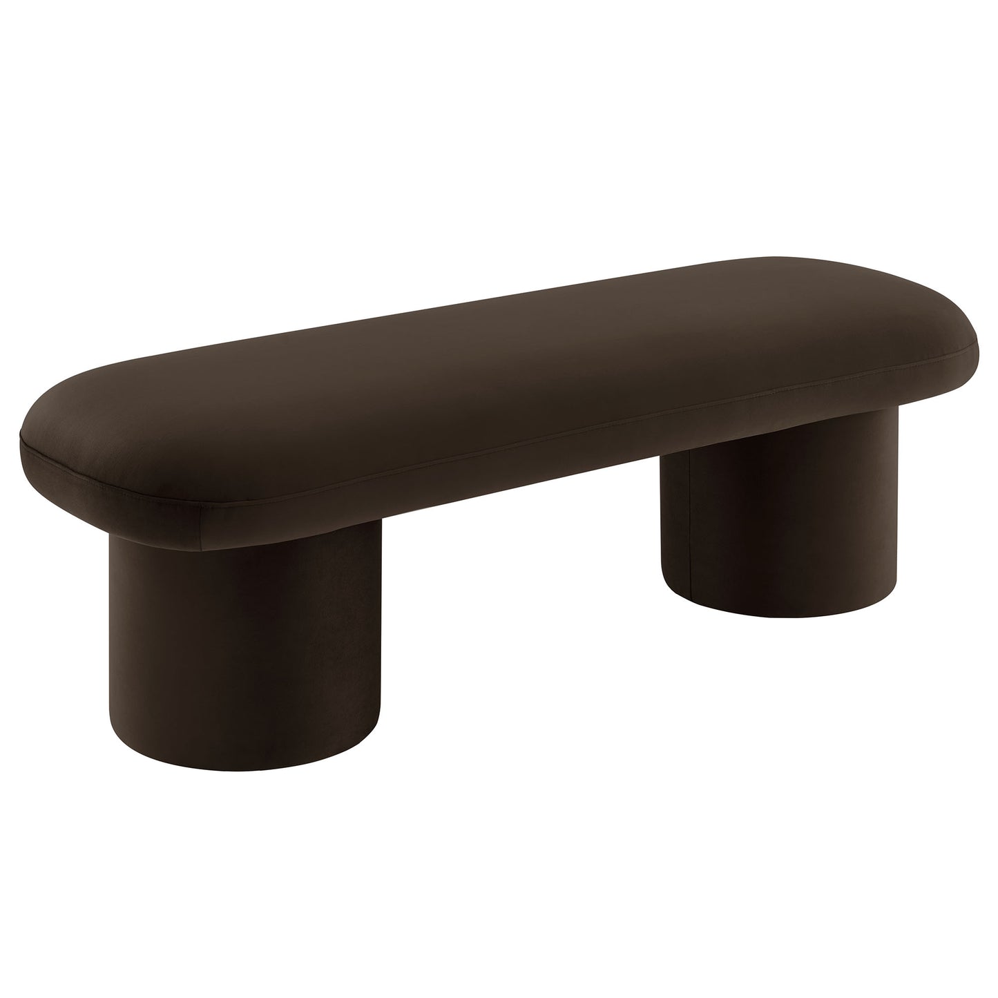 Orla Performance Velvet Bench by Modway EEI-7083-CHB