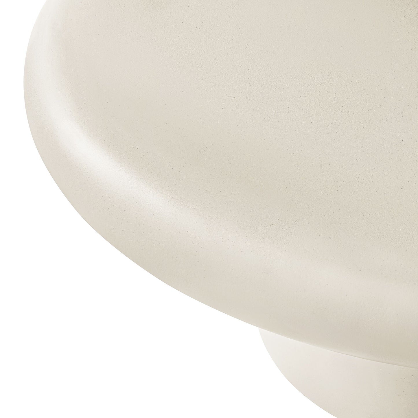 Argos and Alora Indoor - Outdoor Patio Concrete Round Coffee Table by Modway