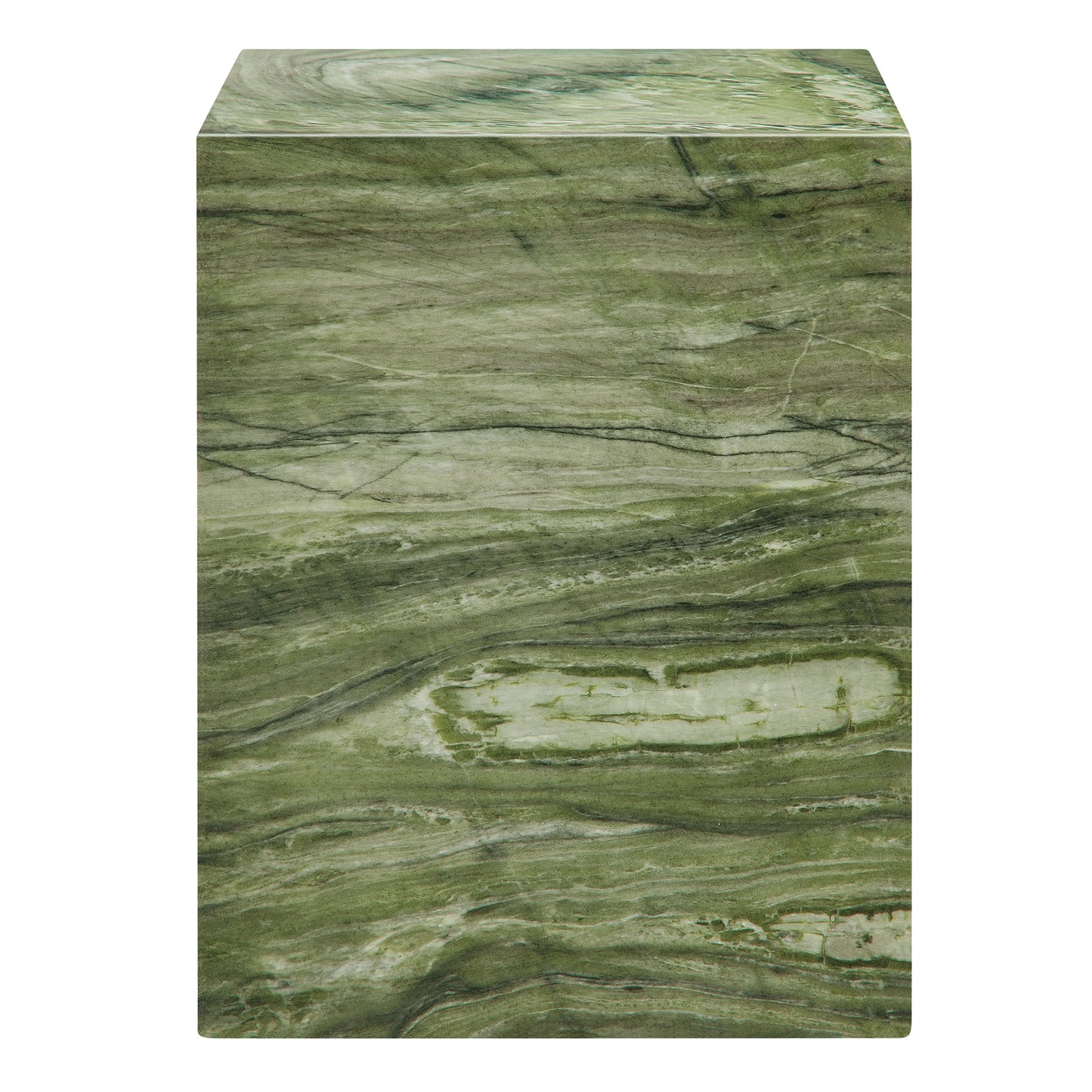 Jordana Square Plinth Indoor - Outdoor Patio Concrete Side Table by Modway EEI-7096-GRN