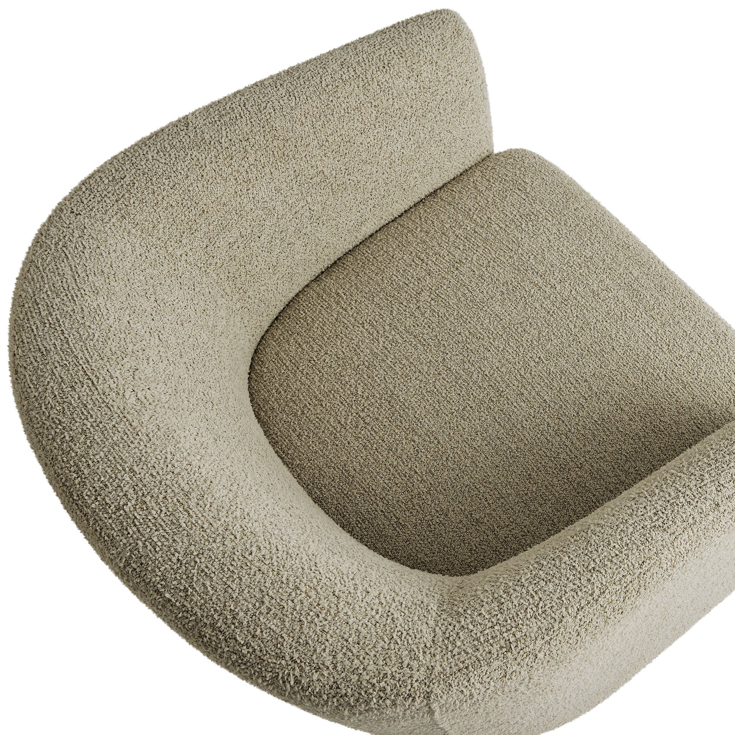 Muse Boucle Fabric Barrel Accent Chair by Modway EEI-7100-CRK